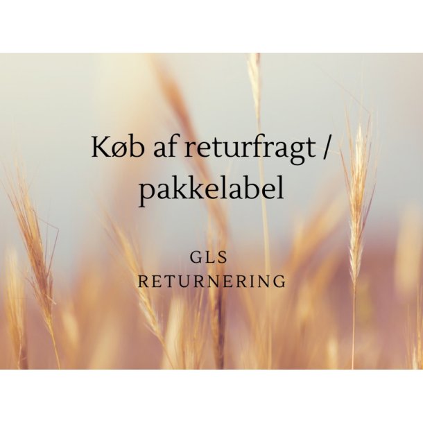 GLS Retur / pakkelabel 