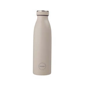Drikkeflaske - Creme Beige - 500 ml. 