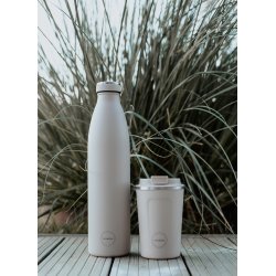Drikkeflaske - Creme Beige - 500 ml. 