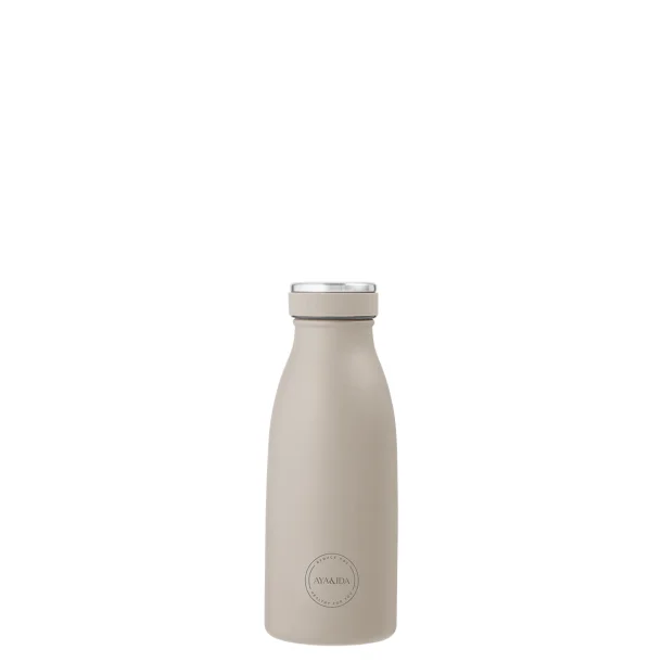 Drikkeflaske - Cream Beige - 350 ml. 