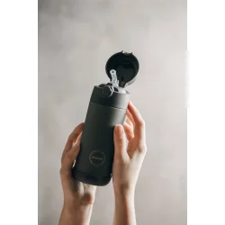 Kids Straw Bottle - Tropical Green - 350 ml. 