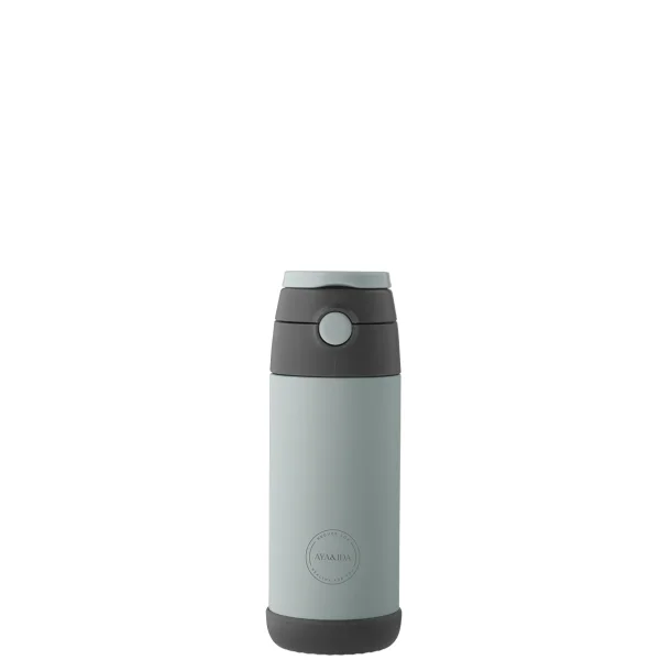 Kids Straw Bottle - Mint Green - 350 ml. 