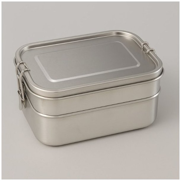 Madkasse i to lag stl 