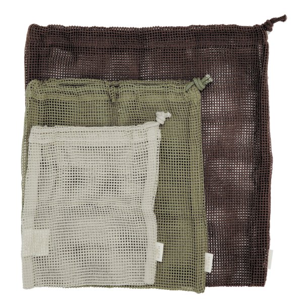 Mesh Bags - Forest Mix - Pakke med 3 stk. 