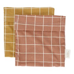 Sandwich Bags - Autumn Check - 2 stk. 