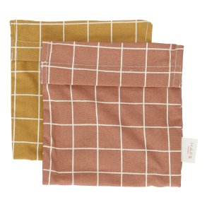 Sandwich Bags - Autumn Check - 2 stk. 