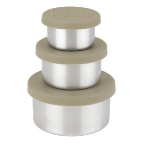 Steel Trio - Olive - Opbevaringsbtter