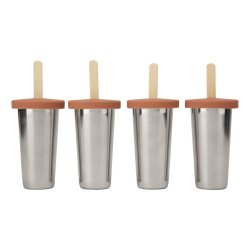 Isforme i st�l - 4 pak - Terracotta 